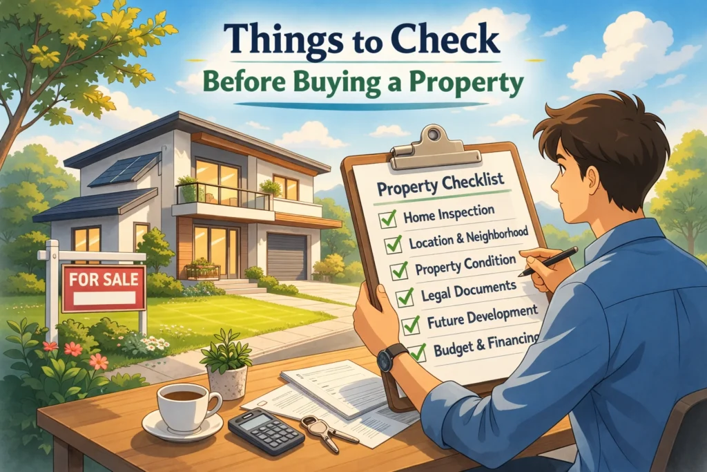 things to check before buying a property