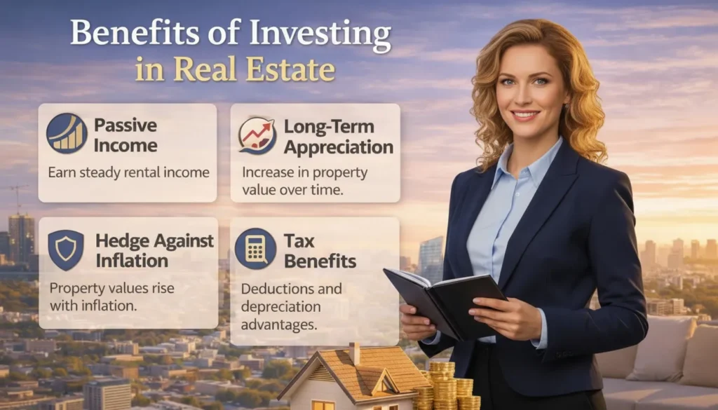 Benefit of investing in real estate