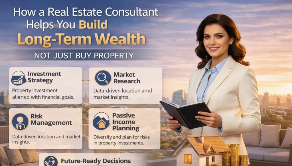 How a Real Estate Consultant Helps You Build Long-Term Wealth