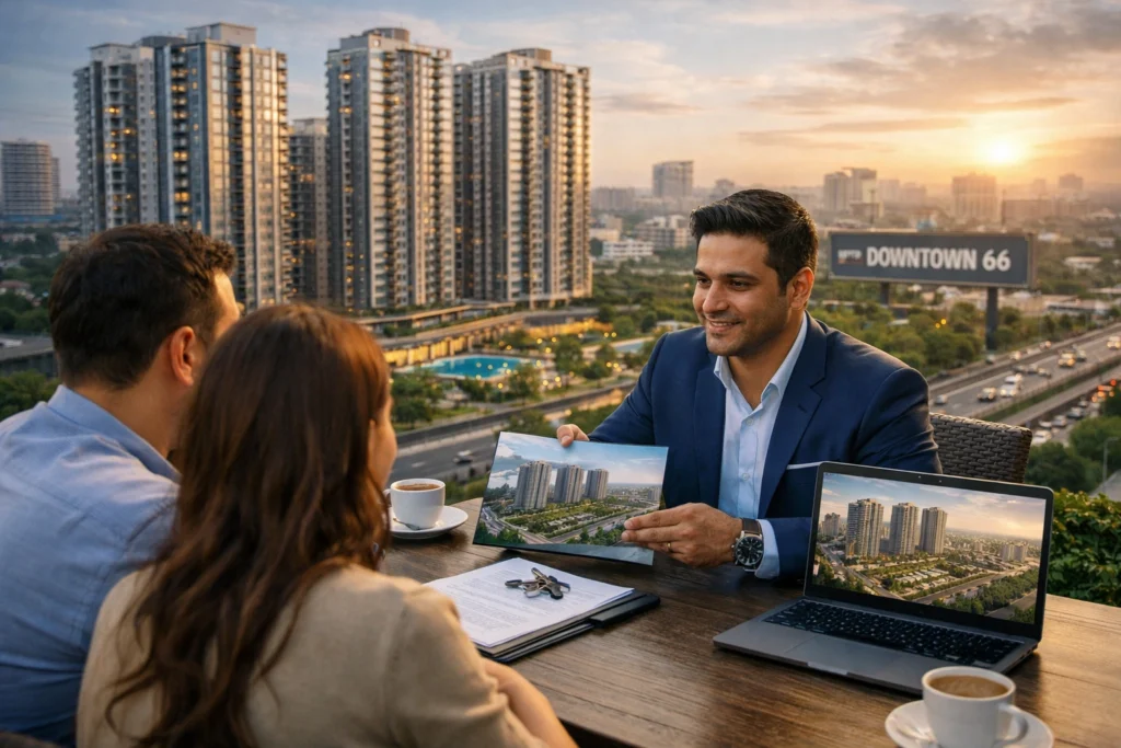 Best Property Agent for BPTP Downtown 66